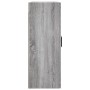 Armario de pared gris Sonoma 69,5x34x90 cm de , Aparadores - Ref: Foro24-828490, Precio: 100,47 €, Descuento: %