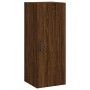 Armario de pared marrón roble 34,5x34x90 cm by , Sideboards - Ref: Foro24-828867, Price: 51,29 €, Discount: %