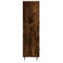 Aparador alto madera de ingeniería roble ahumado 69,5x31x115 cm by , Sideboards - Ref: Foro24-830305, Price: 83,47 €, Discoun...