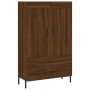 Aparador alto madera de ingeniería roble marrón 69,5x31x115 cm von , Sideboards - Ref: Foro24-830339, Preis: 71,33 €, Rabatt: %