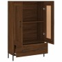 Aparador alto madera de ingeniería roble marrón 69,5x31x115 cm von , Sideboards - Ref: Foro24-830339, Preis: 71,33 €, Rabatt: %