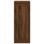 Armario de pared madera ingeniería marrón roble 34,5x34x90 cm by , Sideboards - Ref: Foro24-830531, Price: 50,14 €, Discount: %