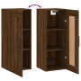 Armario de pared madera ingeniería marrón roble 34,5x34x90 cm by , Sideboards - Ref: Foro24-830531, Price: 50,14 €, Discount: %