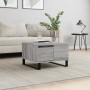 Mesa de centro madera contrachapada gris Sonoma 55x55x36,5 cm by , Coffee table - Ref: Foro24-830770, Price: 62,27 €, Discoun...
