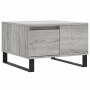 Mesa de centro madera contrachapada gris Sonoma 55x55x36,5 cm by , Coffee table - Ref: Foro24-830770, Price: 62,27 €, Discoun...