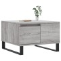 Mesa de centro madera contrachapada gris Sonoma 55x55x36,5 cm by , Coffee table - Ref: Foro24-830770, Price: 62,27 €, Discoun...