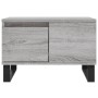 Mesa de centro madera contrachapada gris Sonoma 55x55x36,5 cm by , Coffee table - Ref: Foro24-830770, Price: 62,27 €, Discoun...