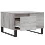 Mesa de centro madera contrachapada gris Sonoma 55x55x36,5 cm by , Coffee table - Ref: Foro24-830770, Price: 62,27 €, Discoun...