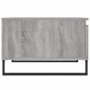 Mesa de centro madera contrachapada gris Sonoma 55x55x36,5 cm by , Coffee table - Ref: Foro24-830770, Price: 62,27 €, Discoun...