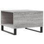 Mesa de centro madera contrachapada gris Sonoma 55x55x36,5 cm by , Coffee table - Ref: Foro24-830770, Price: 62,27 €, Discoun...