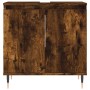 Armario de baño madera de ingeniería roble ahumado 58x33x60 cm von , Badezimmermöbel - Ref: Foro24-831577, Preis: 56,62 €, Ra...