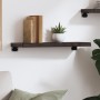 Estante de pared madera roble tratada marrón oscuro 60x20x4 cm by , Shelves and shelves - Ref: Foro24-363762, Price: 35,13 €,...