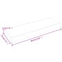 Estante de pared madera roble tratada marrón oscuro 60x20x4 cm by , Shelves and shelves - Ref: Foro24-363762, Price: 35,13 €,...
