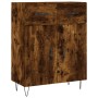 Aparador de madera de ingeniería roble ahumado 69,5x34x90 cm von , Sideboards - Ref: Foro24-827977, Preis: 83,20 €, Rabatt: %