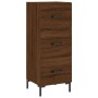 Aparador madera de ingeniería marrón roble 34,5x34x90 cm von , Sideboards - Ref: Foro24-828611, Preis: 74,39 €, Rabatt: %
