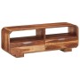 Mueble de TV madera maciza de acacia 110x30x40 cm de , Almacenamiento para CD y DVD - Ref: Foro24-351784, Precio: 233,94 €, D...
