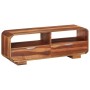 Mueble de TV madera maciza de acacia 110x30x40 cm de , Almacenamiento para CD y DVD - Ref: Foro24-351784, Precio: 233,94 €, D...