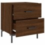Mesita de noche madera de ingeniería roble marrón 40x35x47,5 cm de , Mesitas de noche - Ref: Foro24-827322, Precio: 51,05 €, ...