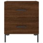 Mesita de noche madera de ingeniería roble marrón 40x35x47,5 cm de , Mesitas de noche - Ref: Foro24-827322, Precio: 51,05 €, ...