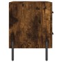 Mesita de noche madera ingeniería roble ahumado 40x35x47,5 cm by , Nightstands - Ref: Foro24-827334, Price: 53,05 €, Discount: %