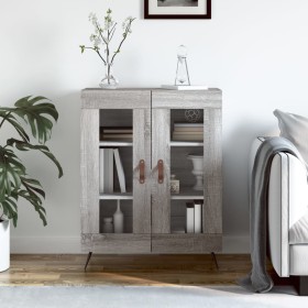 Aparador de madera de ingeniería gris Sonoma 69,5x34x90 cm de , Aparadores - Ref: Foro24-827762, Precio: 92,43 €, Descuento: %