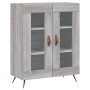 Aparador de madera de ingeniería gris Sonoma 69,5x34x90 cm de , Aparadores - Ref: Foro24-827762, Precio: 92,43 €, Descuento: %