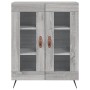 Aparador de madera de ingeniería gris Sonoma 69,5x34x90 cm de , Aparadores - Ref: Foro24-827762, Precio: 92,43 €, Descuento: %