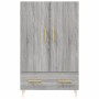 Aparador alto madera de ingeniería gris Sonoma 69,5x31x115 cm von , Sideboards - Ref: Foro24-828226, Preis: 89,81 €, Rabatt: %