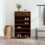 Zapatero madera de ingeniería roble marrón 60x35x105 cm by , Closets and storage - Ref: Foro24-829587, Price: 74,54 €, Discou...