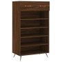 Zapatero madera de ingeniería roble marrón 60x35x105 cm by , Closets and storage - Ref: Foro24-829587, Price: 74,54 €, Discou...