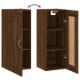 Armario de pared madera ingeniería marrón roble 34,5x34x90 cm de , Aparadores - Ref: Foro24-830483, Precio: 54,62 €, Descuent...
