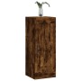 Armario de pared madera ingeniería roble ahumado 34,5x34x90 cm de , Aparadores - Ref: Foro24-830497, Precio: 50,44 €, Descuen...