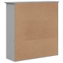Armario con puertas de vidrio BODO madera maciza pino gris by , Sideboards - Ref: Foro24-355079, Price: 276,23 €, Discount: %