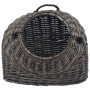 Transportín para gatos sauce natural gris 60x45x45 cm by , Pet carriers and boxes - Ref: Foro24-170906, Price: 129,62 €, Disc...