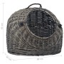 Transportín para gatos sauce natural gris 60x45x45 cm by , Pet carriers and boxes - Ref: Foro24-170906, Price: 129,62 €, Disc...