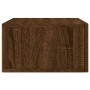 Mesita de noche de pared color roble marrón 35x35x20 cm by , Lockers and storage cabinets - Ref: Foro24-829786, Price: 29,42 ...