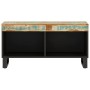 Mueble de TV madera maciza reciclada 85x33x43,5 cm by , CD and DVD storage - Ref: Foro24-352895, Price: 86,55 €, Discount: %