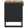 Mueble de TV madera maciza reciclada 85x33x43,5 cm by , CD and DVD storage - Ref: Foro24-352895, Price: 86,55 €, Discount: %