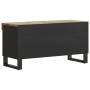 Mueble de TV madera maciza reciclada 85x33x43,5 cm by , CD and DVD storage - Ref: Foro24-352895, Price: 86,55 €, Discount: %