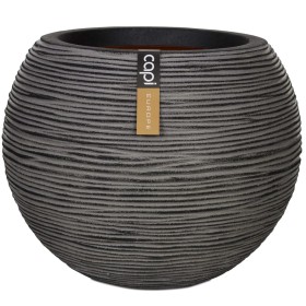 Capi Jarrón Nature Rib redondo gris antracita 40x32 cm KOFZ270 von , Töpfe und Pflanzgefäße - Ref: Foro24-424221, Preis: 72,7...