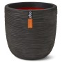 Capi Macetero Nature Rib marrón oscuro 54x52 cm von , Töpfe und Pflanzgefäße - Ref: Foro24-434841, Preis: 183,57 €, Rabatt: %