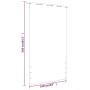 Toldo pantalla para balcón tela oxford marrón 160x240 cm von , Sonnenschirme - Ref: Foro24-148562, Preis: 32,60 €, Rabatt: %
