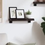Estante de pared madera roble tratada marrón oscuro 40x10x4 cm von , Regale und Regale - Ref: Foro24-363741, Preis: 16,13 €, ...