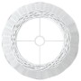 Pantalla para lámpara mimbre blanco Ø50x30 cm by , Lampshades - Ref: Foro24-364387, Price: 65,96 €, Discount: %