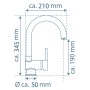 EISL Grifo mezclador de fregadero FUTURA C cromado von , Wasserhähne - Ref: Foro24-438793, Preis: 84,55 €, Rabatt: %