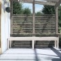 Solid pine wood 2-seater garden bench 203.5x44x45 cm by vidaXL, garden benches - Ref: Foro24-824019, Price: 106,73 €, Discoun...