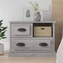 Mesita de noche gris Sonoma 60x39x45 cm by , Nightstands - Ref: Foro24-816366, Price: 69,42 €, Discount: %