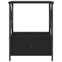 Mesita de noche madera de ingeniería negra 50x41x65 cm de , Mesitas de noche - Ref: Foro24-826083, Precio: 55,39 €, Descuento: %