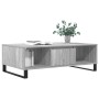 Mesa de centro madera de ingeniería gris Sonoma 104x60x35 cm de , Mesas de centro - Ref: Foro24-827098, Precio: 106,32 €, Des...