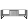 Mesa de centro madera de ingeniería gris Sonoma 104x60x35 cm de , Mesas de centro - Ref: Foro24-827098, Precio: 106,32 €, Des...
